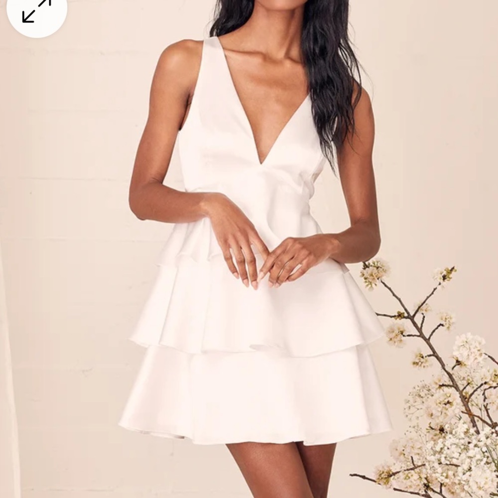 Tiers of joy lulus dress. Ordered for Bach and went with something else NWOT.